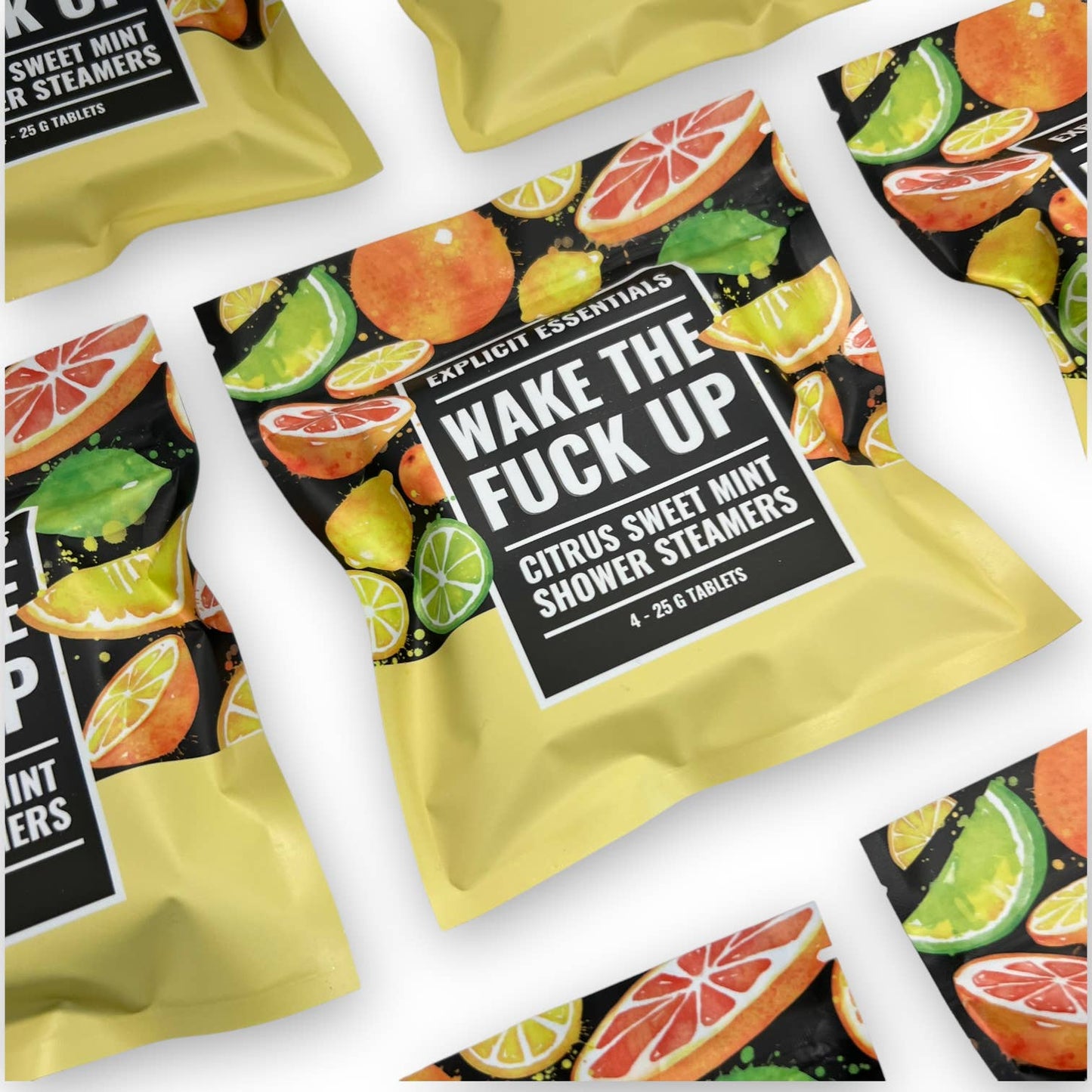 Wake the Fuck up Shower Steamers