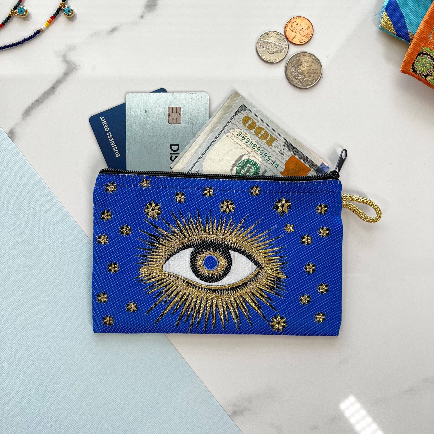 Evil Eye Coin Purse