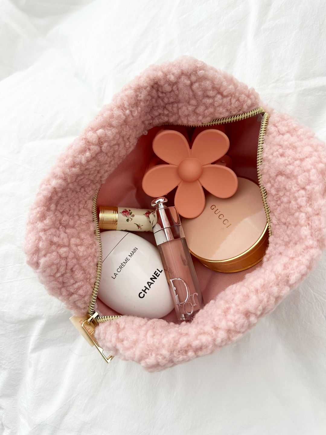 Teddy Makeup Bag