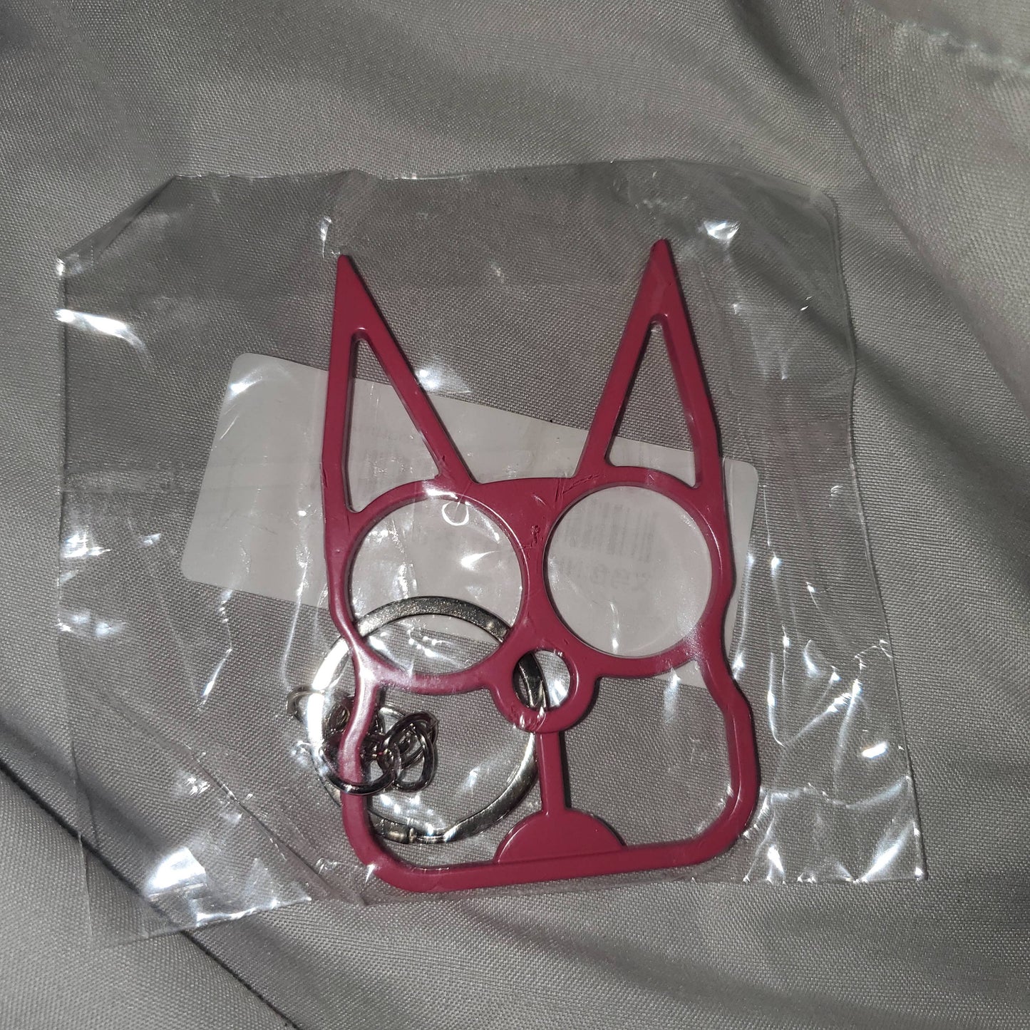 Defense Kitty Keychain