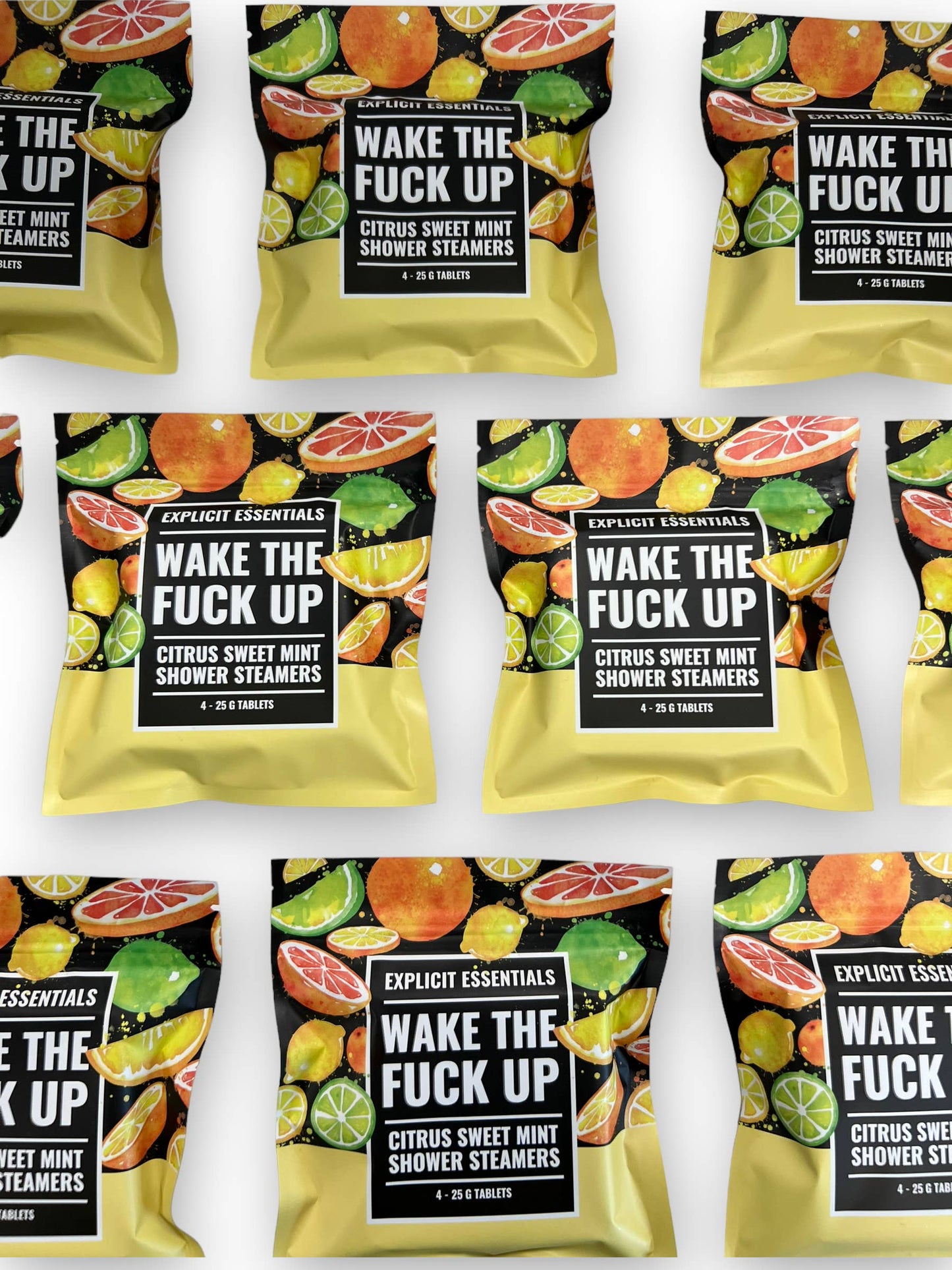 Wake the Fuck up Shower Steamers