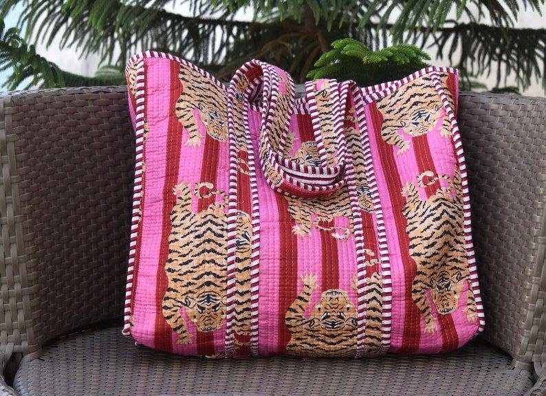 Carpe Diem Quilted Tote