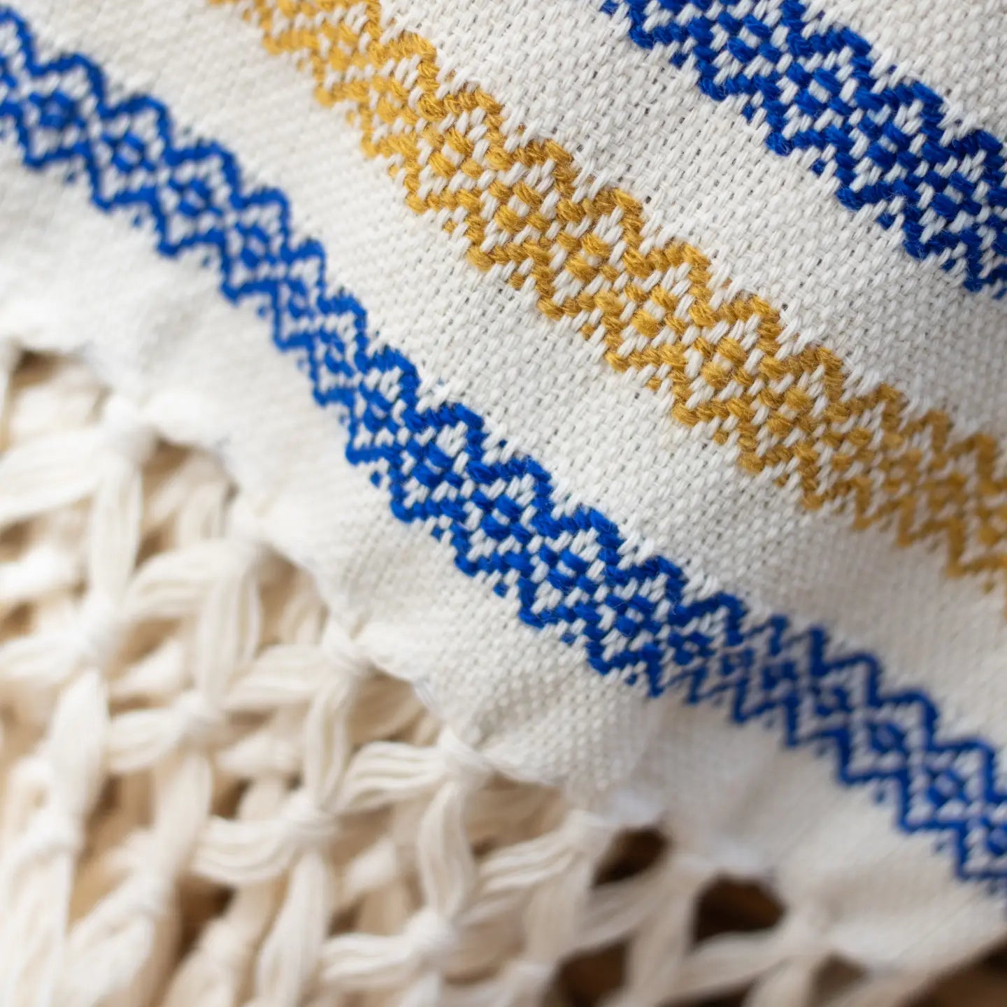 Handwoven Organic Cotton Shawl