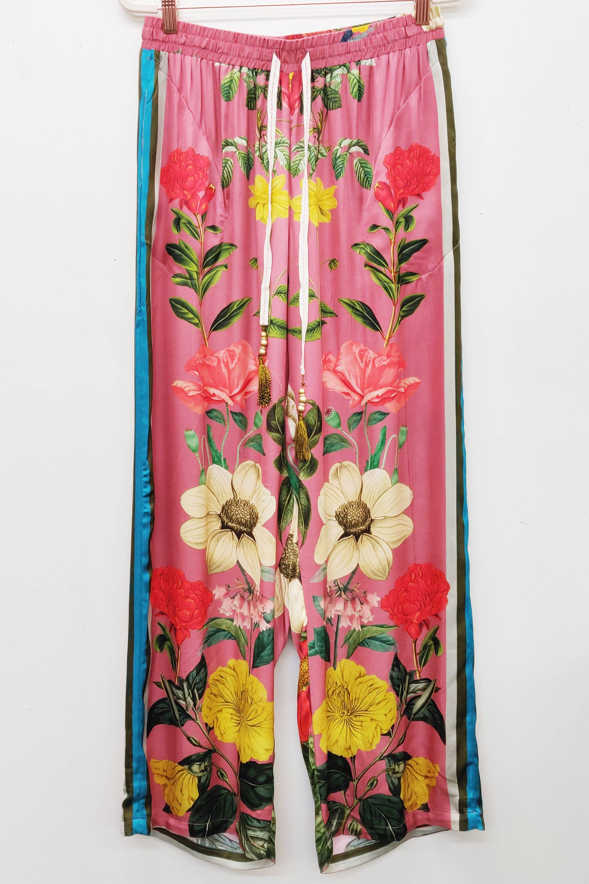 My Valentine Pants: Dusty Rose Floral