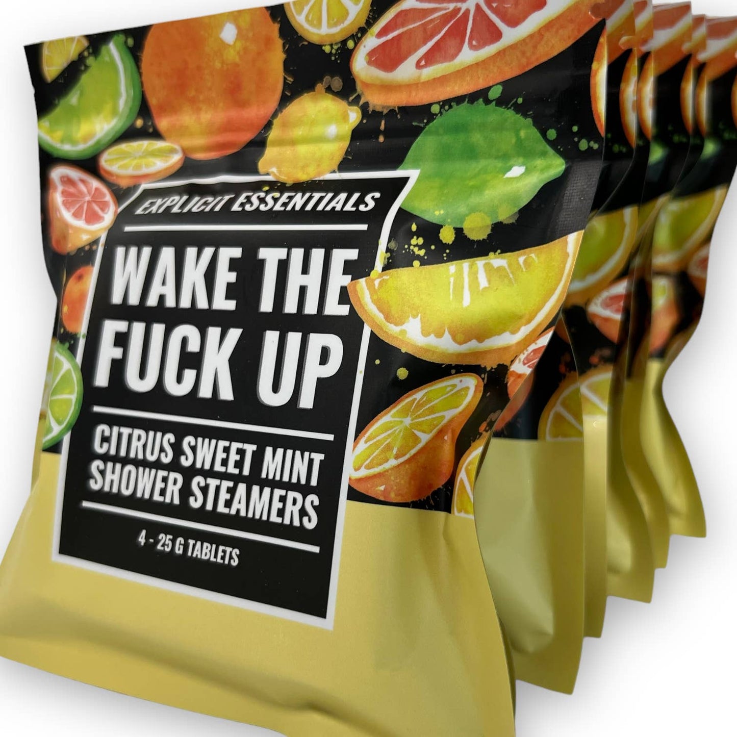 Wake the Fuck up Shower Steamers