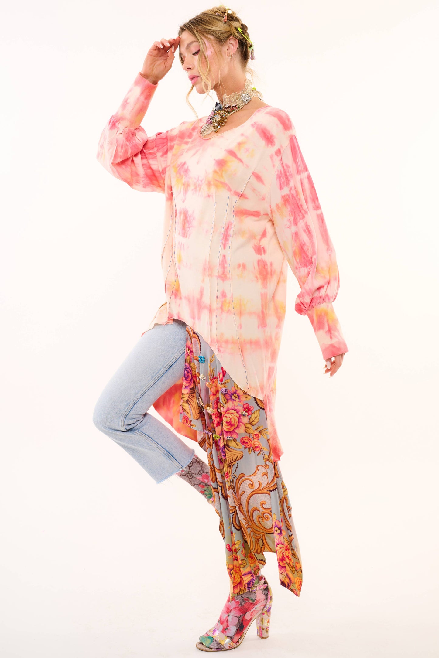 Sunsets Vintage Wash Top
