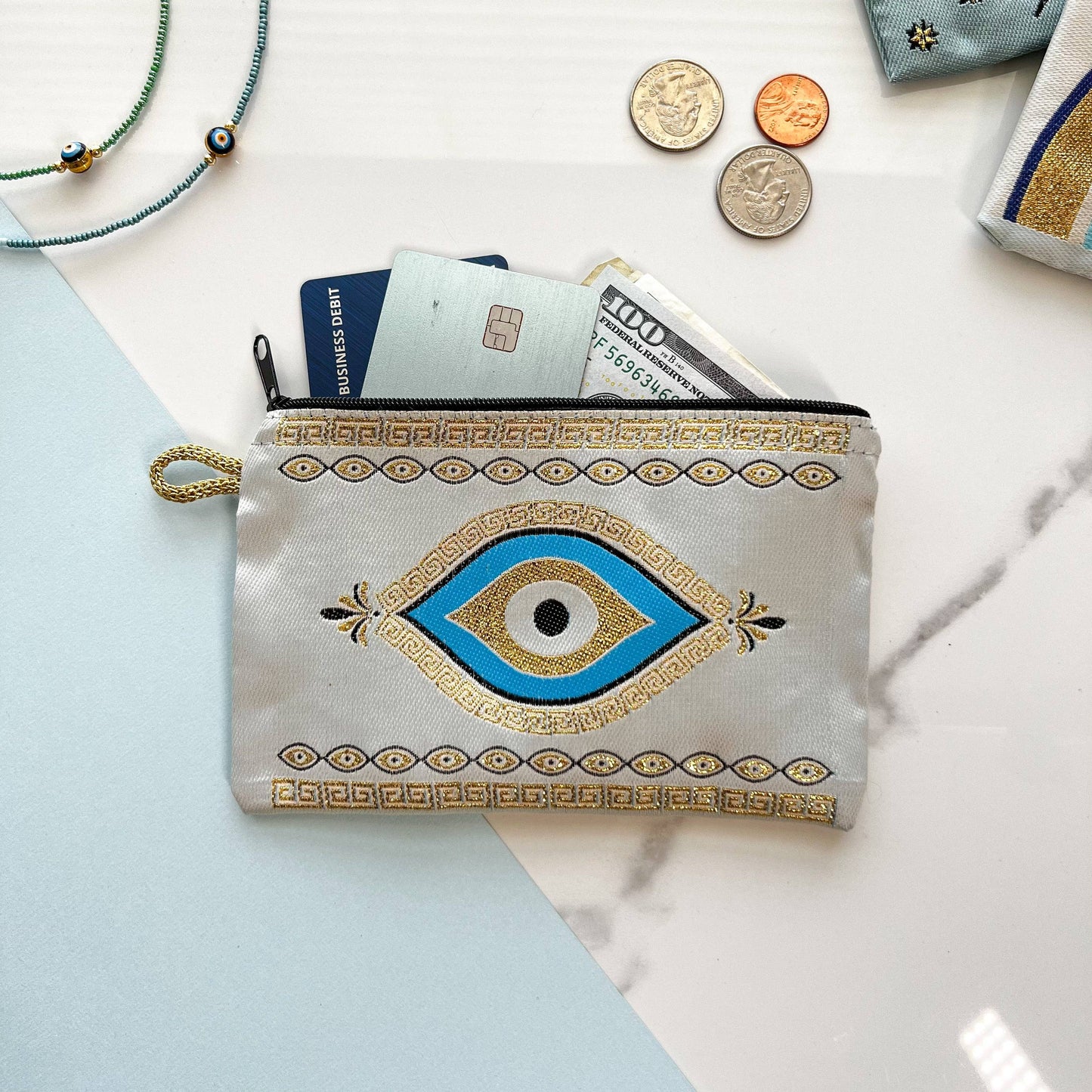 Evil Eye Coin Purse