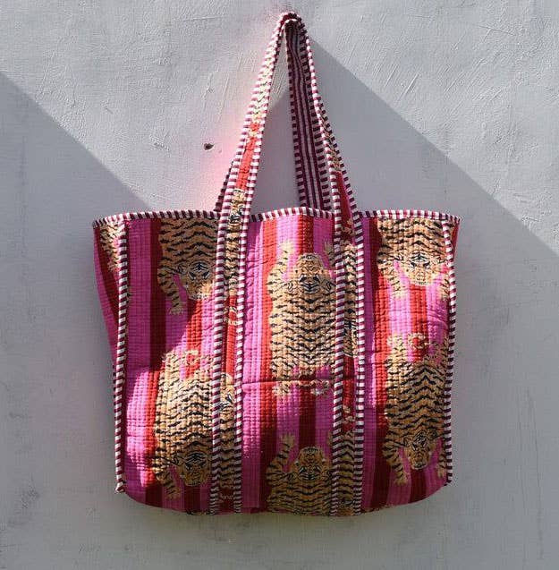 Carpe Diem Quilted Tote