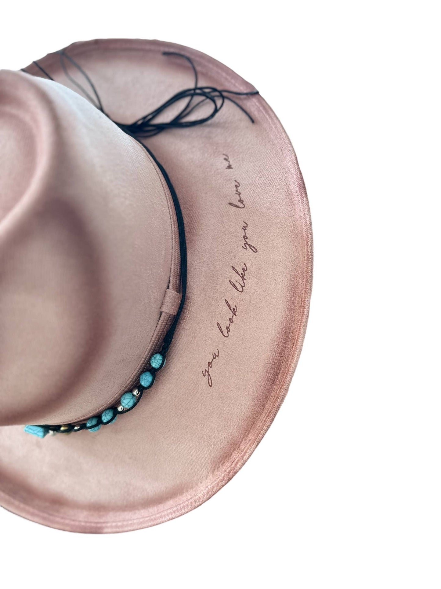 You Look Like You Love Me Heart Cowgirl Hat Rancher Western