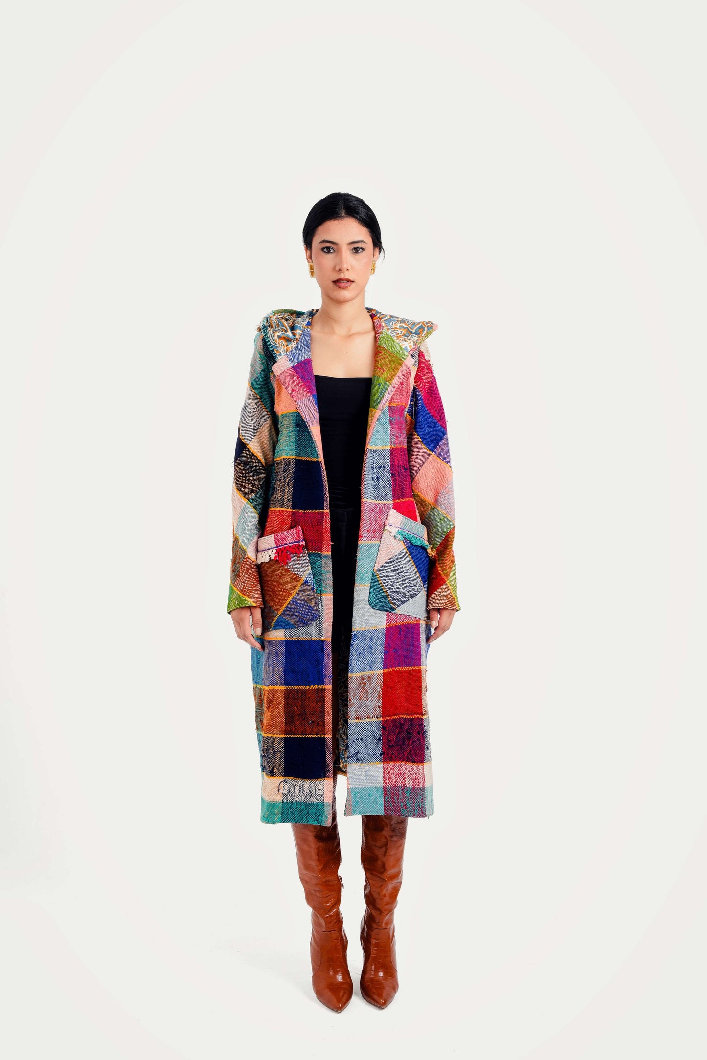 Andalusian Hooded Trench Coat