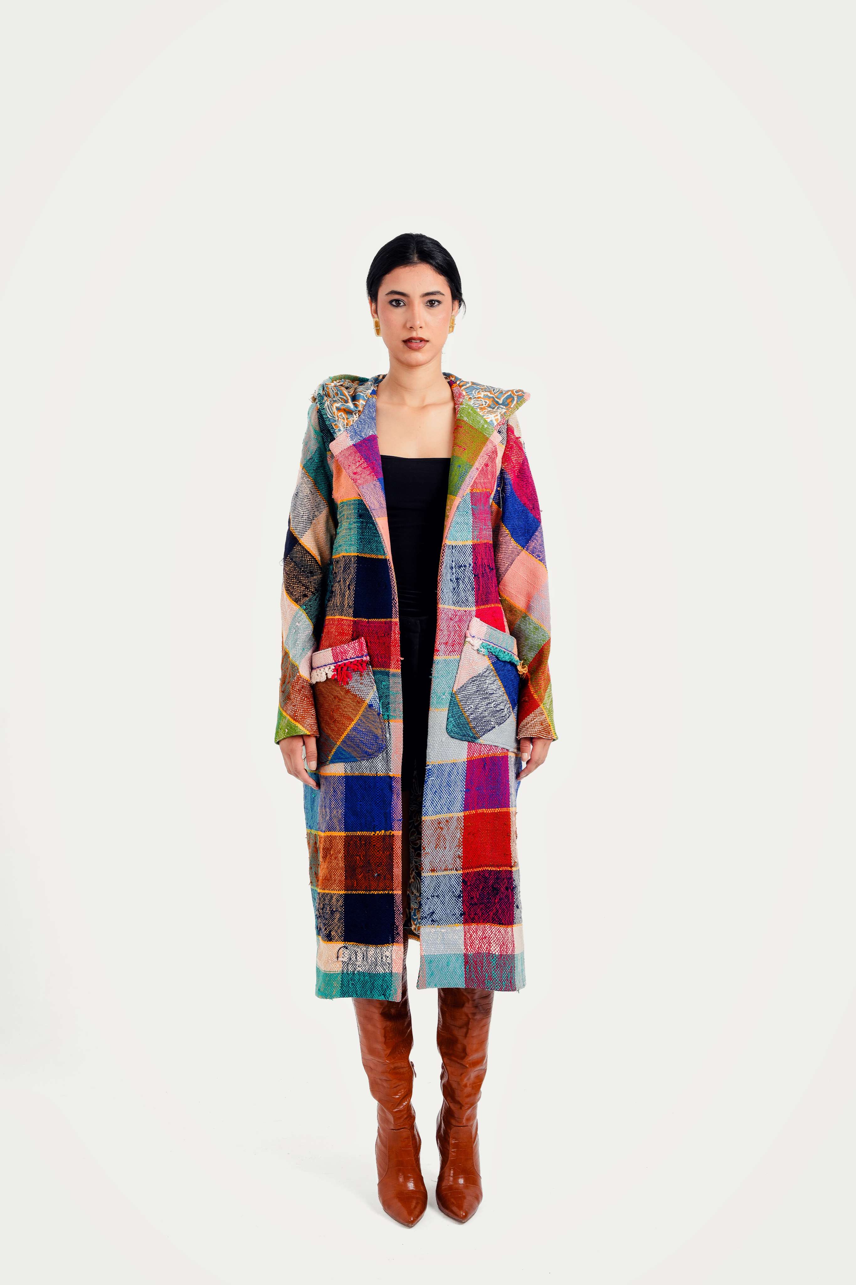 Andalusian Hooded Trench Coat