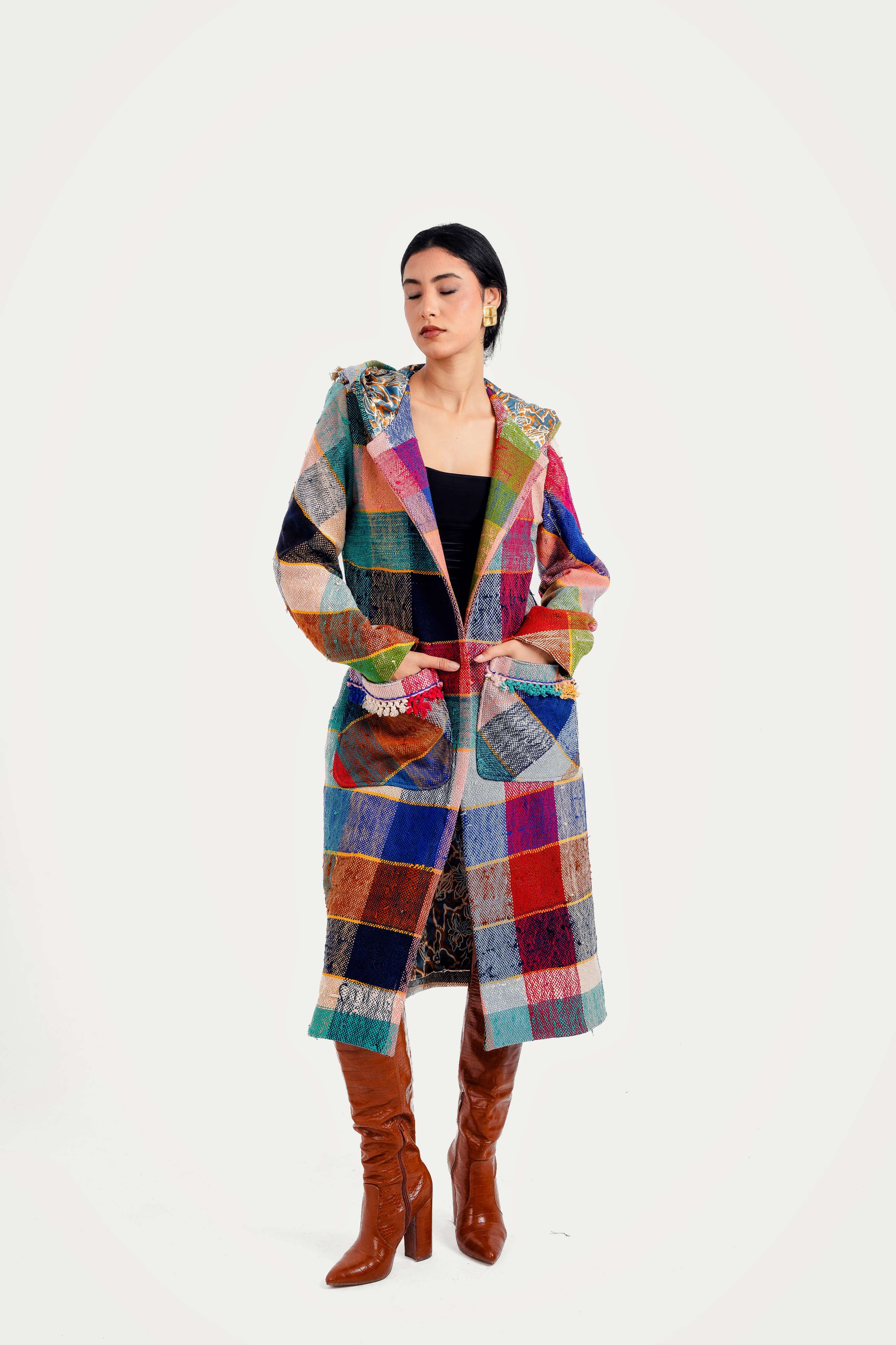 Andalusian Hooded Trench Coat