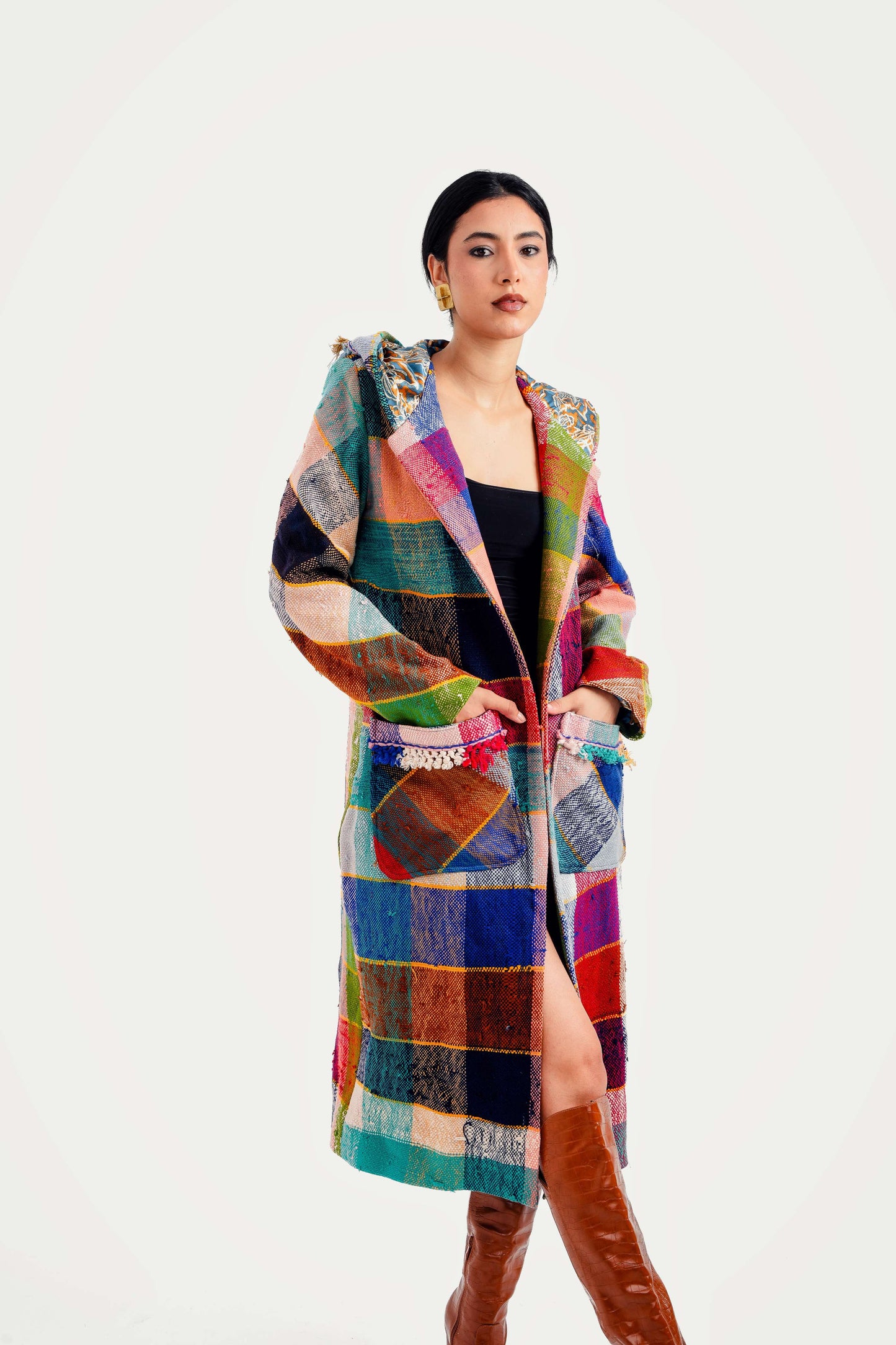 Andalusian Hooded Trench Coat