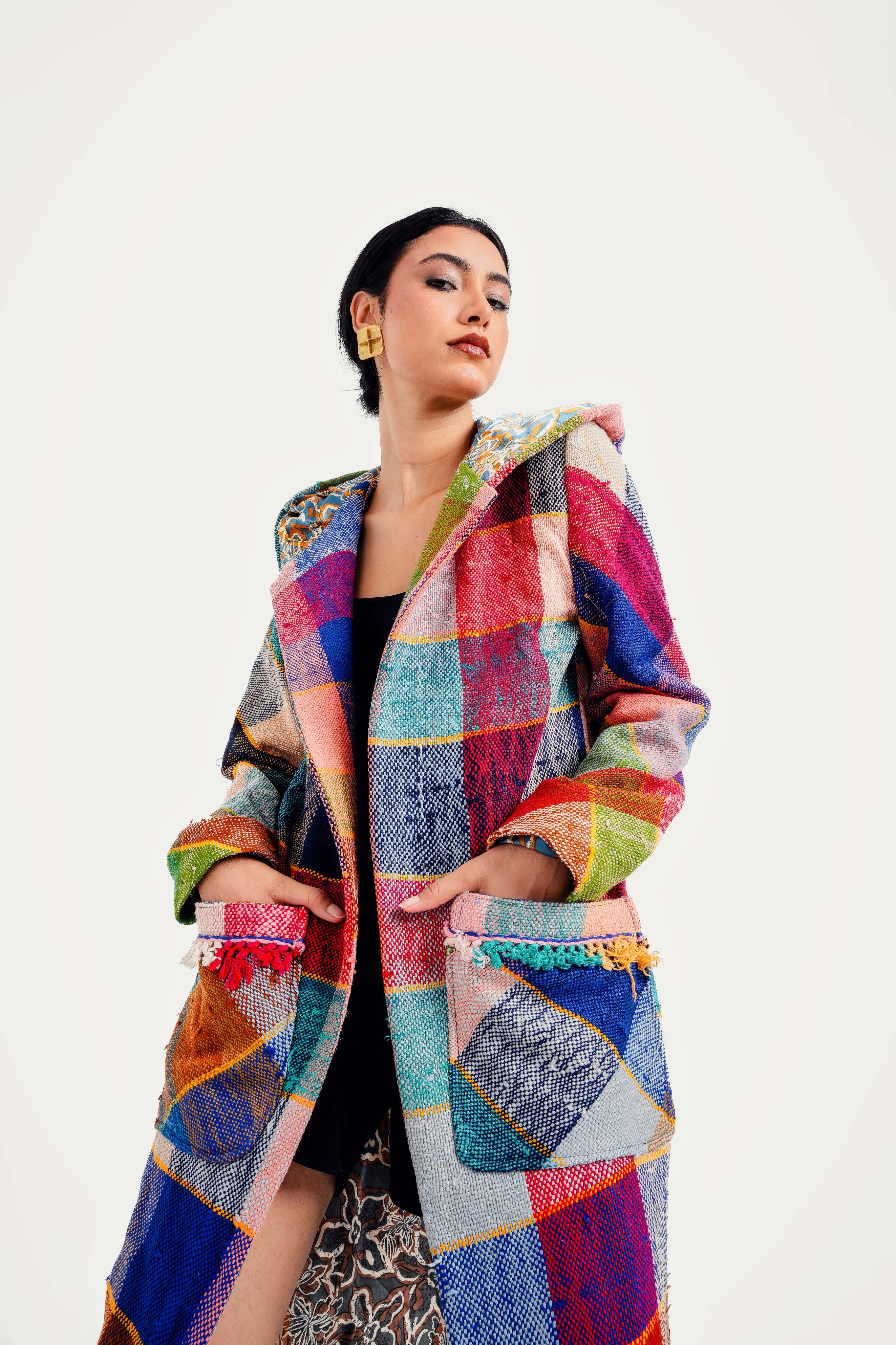 Andalusian Hooded Trench Coat