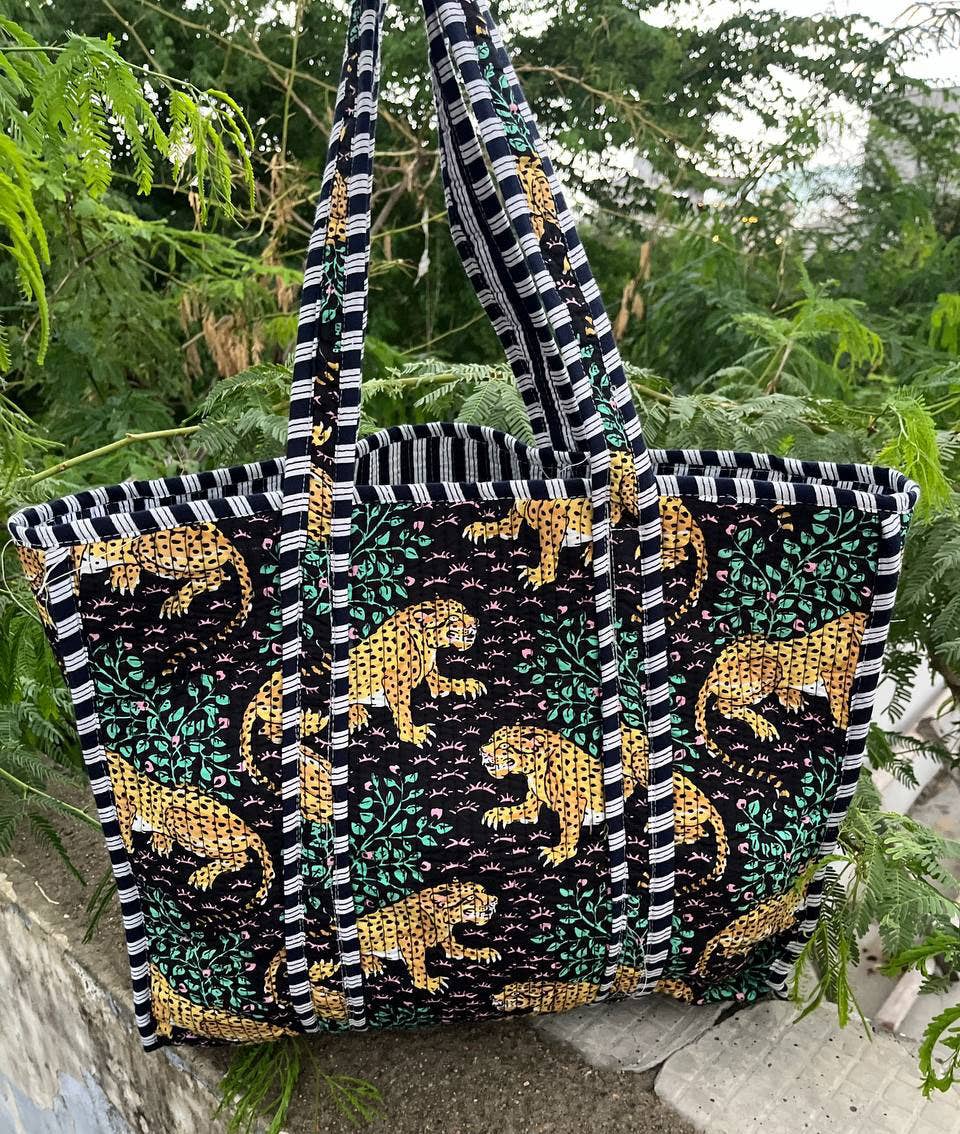 Carpe Diem Quilted Tote