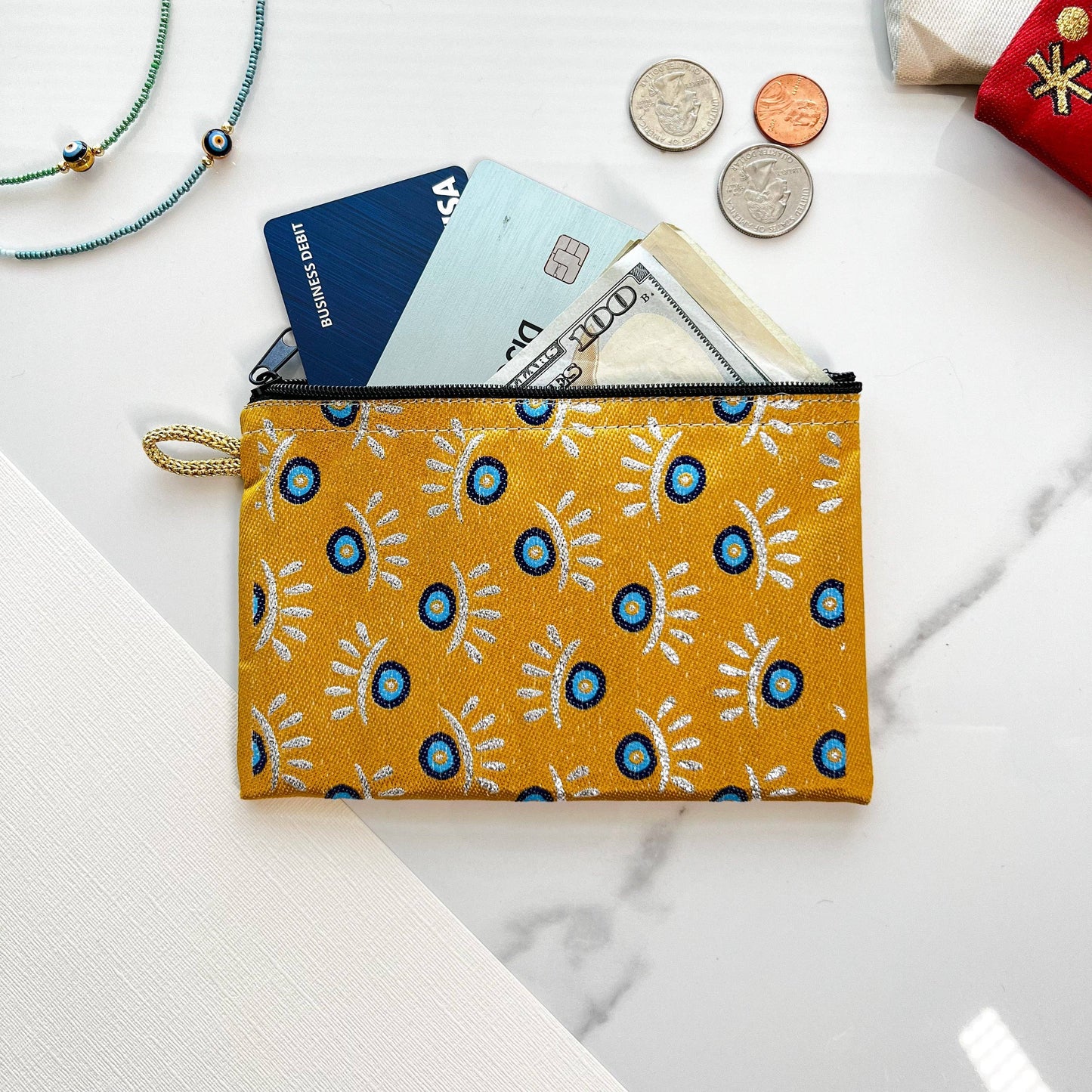Evil Eye Coin Purse