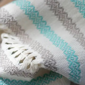 Handwoven Organic Cotton Shawl