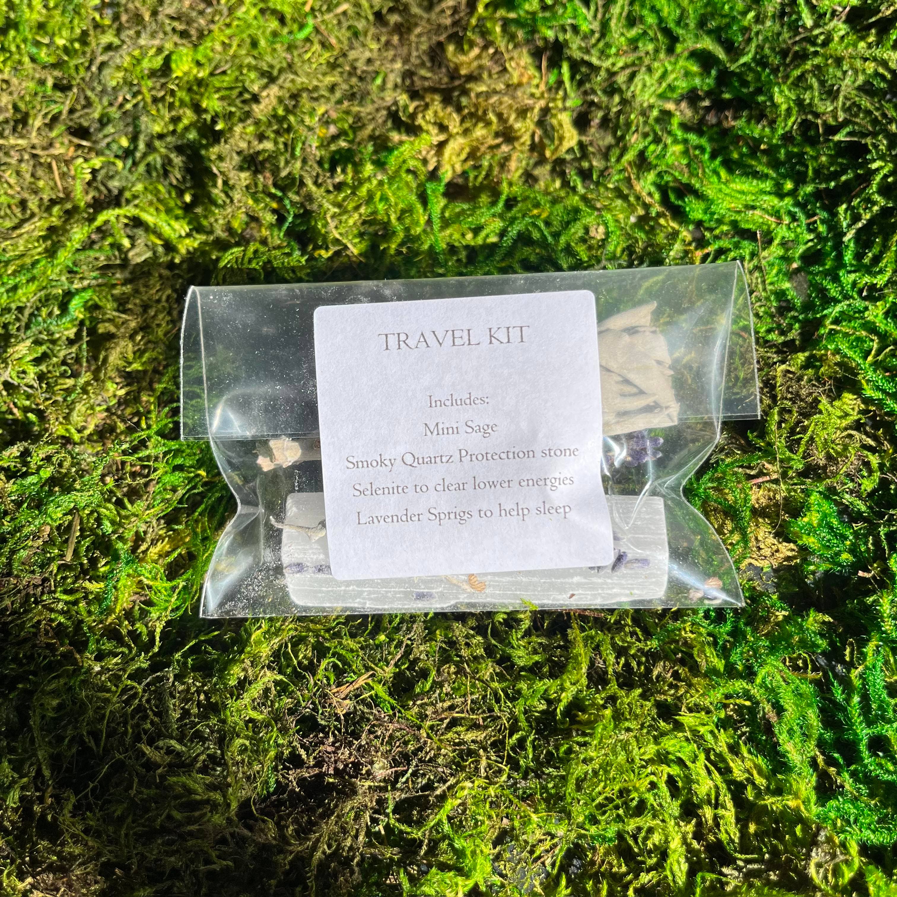 Travel Crystal Smudge Kit