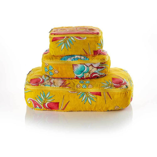 Sari Packing Cubes - Set of 3