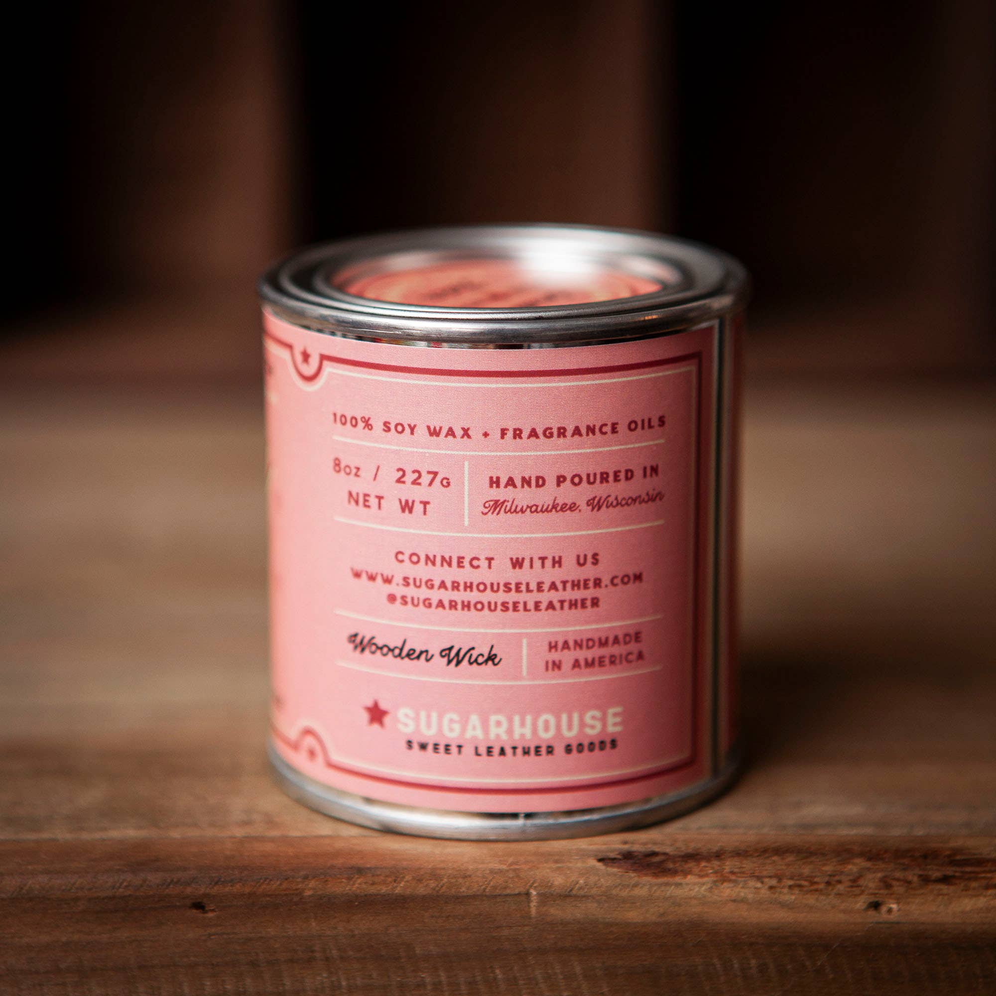 Sexy Time Soy Candle with Wooden Wick