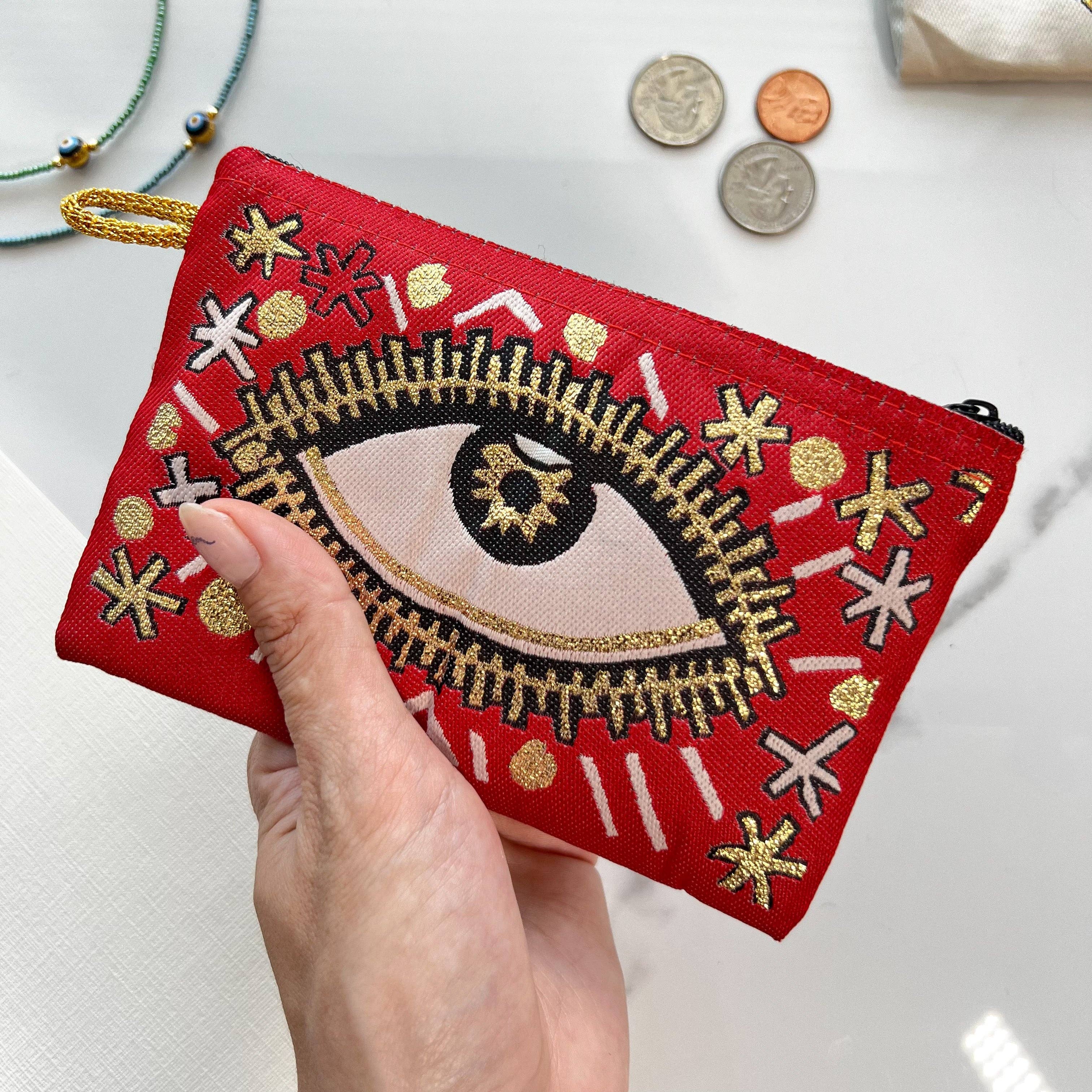 Handmade Coin Purse - Red