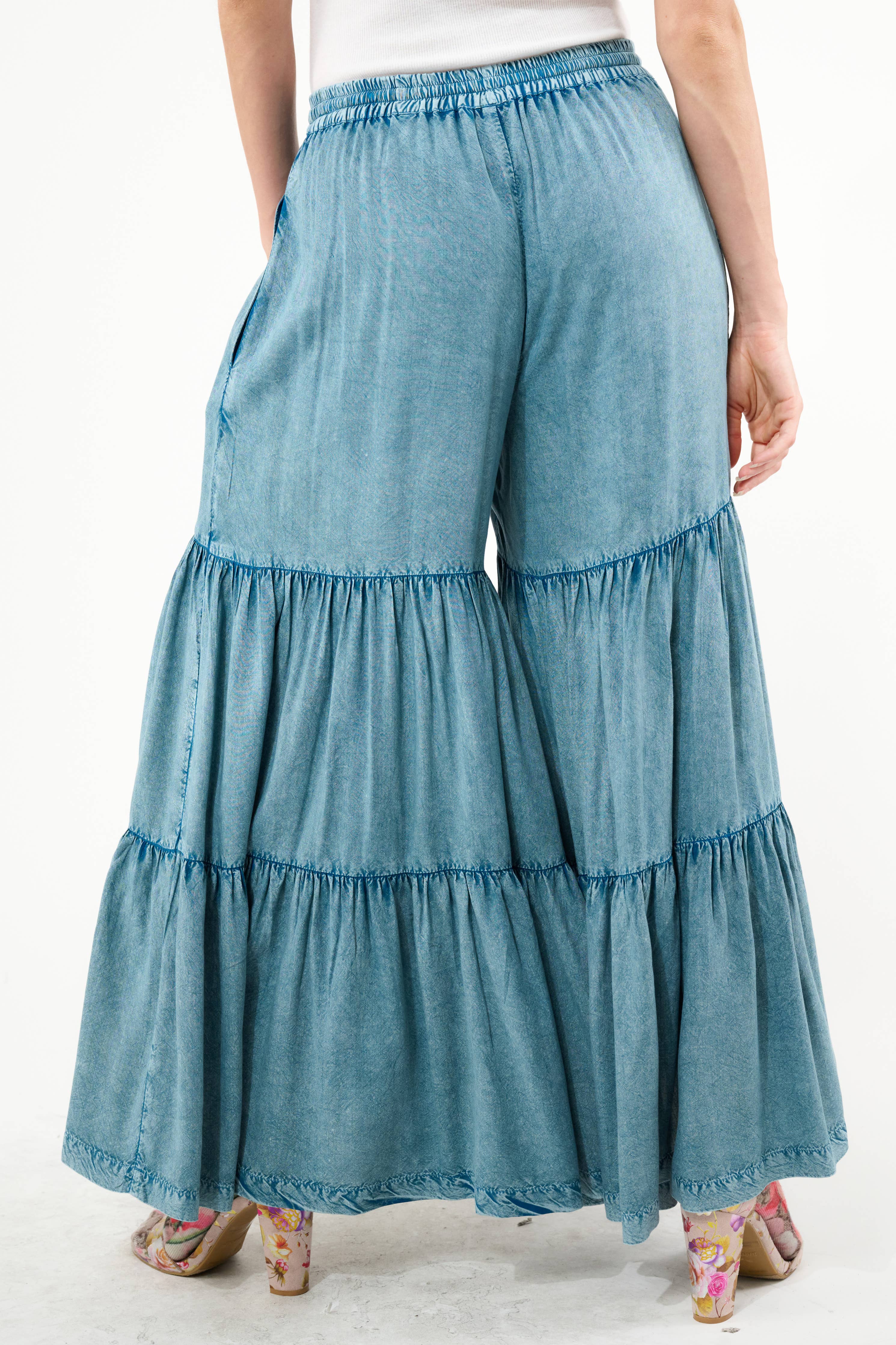Dreamer Denim Palazzo Pants