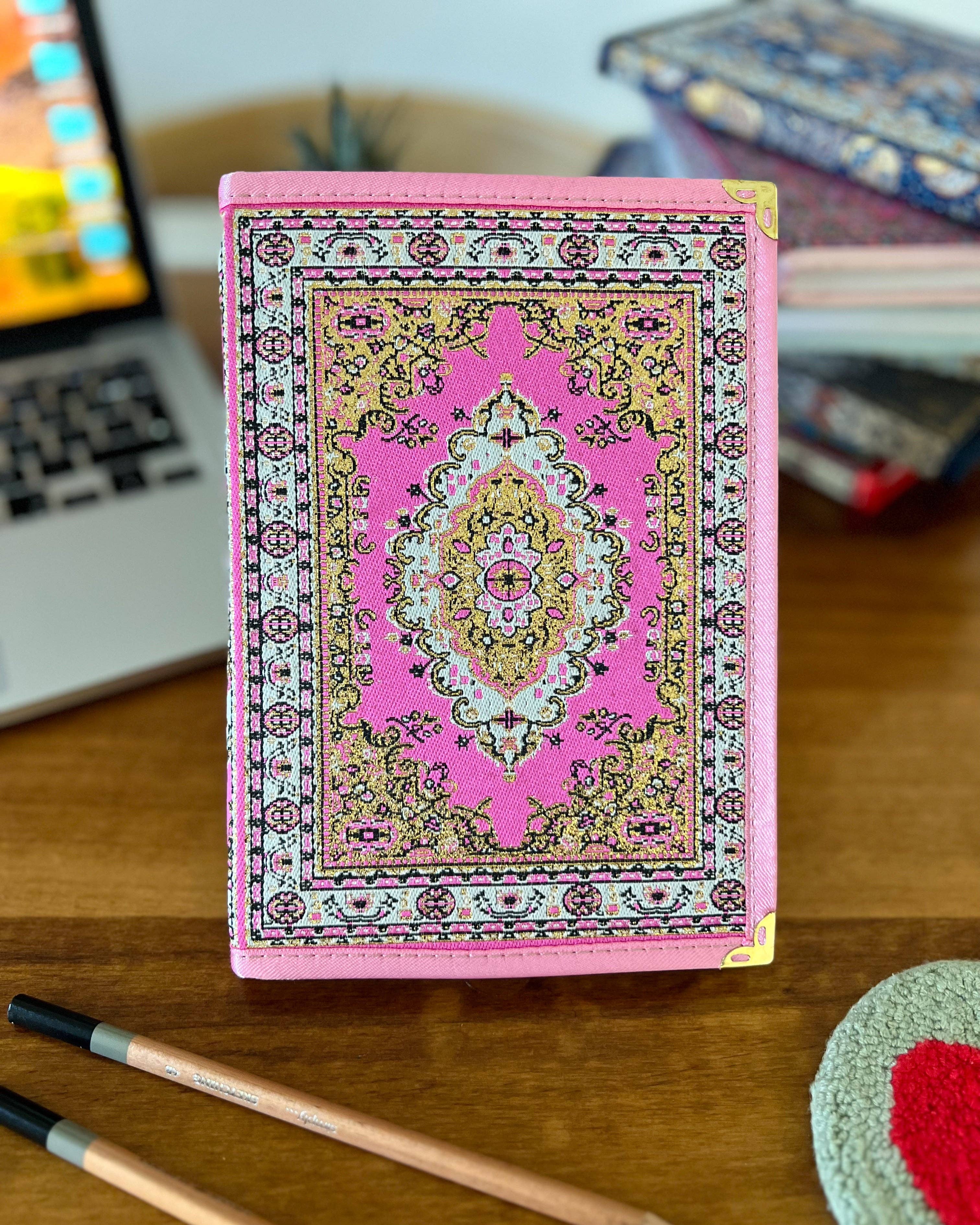 Handmade Boho Journal - Pink