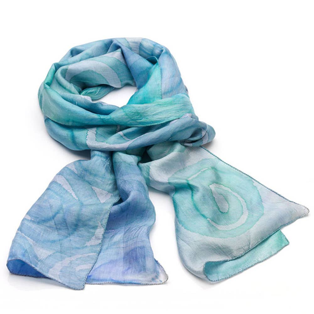 Blue Gogo Scarf