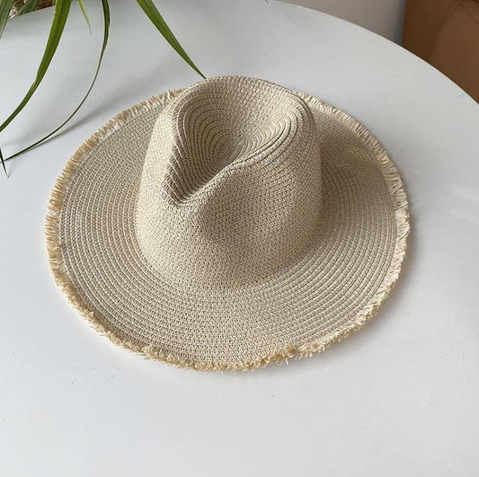 Cowboy Summer Hat - JOHAN: IVORY / ONE SIZE