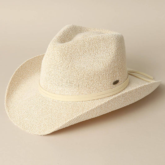 Terry Cloth Cowboy Sun Hat
