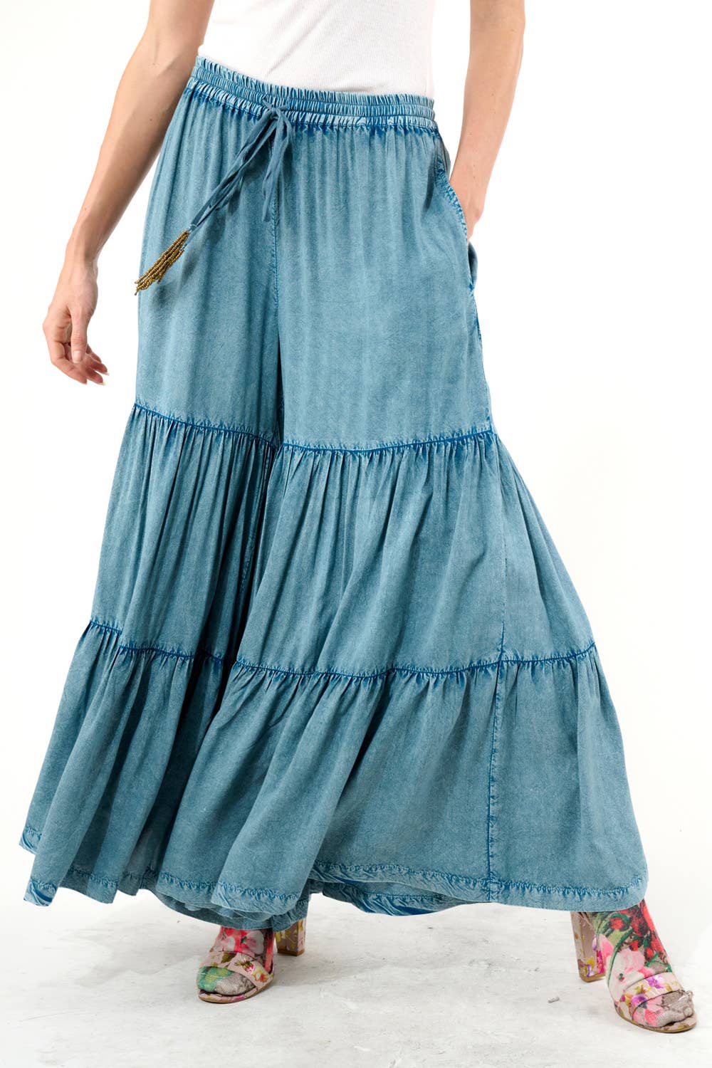 Dreamer Denim Palazzo Pants