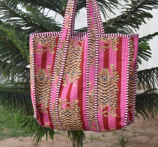 Carpe Diem Quilted Tote
