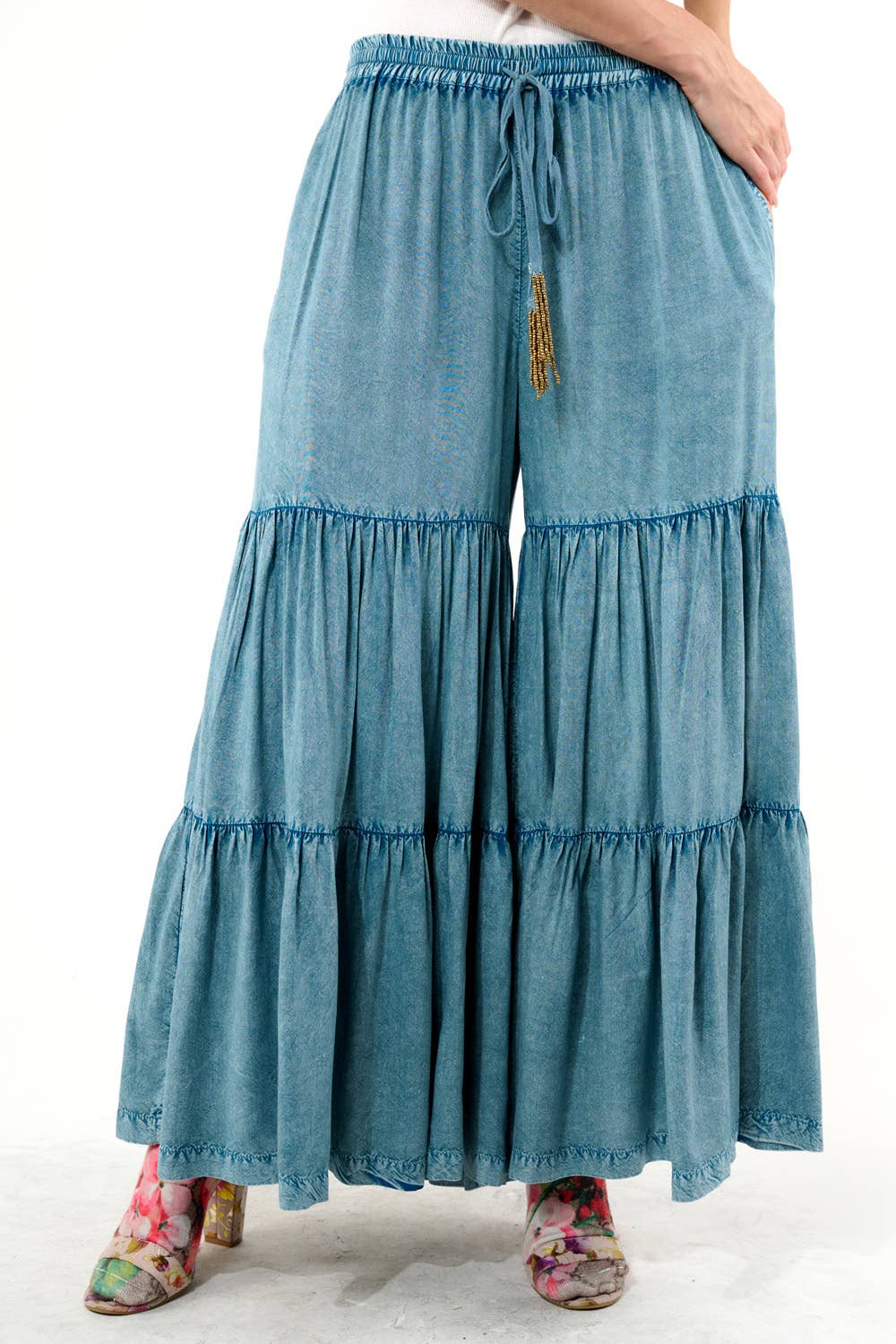 Dreamer Denim Palazzo Pants