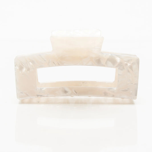 Jumbo 4-Inch Acetate Hair Claw - BETTY: PEARL / ONE SIZE