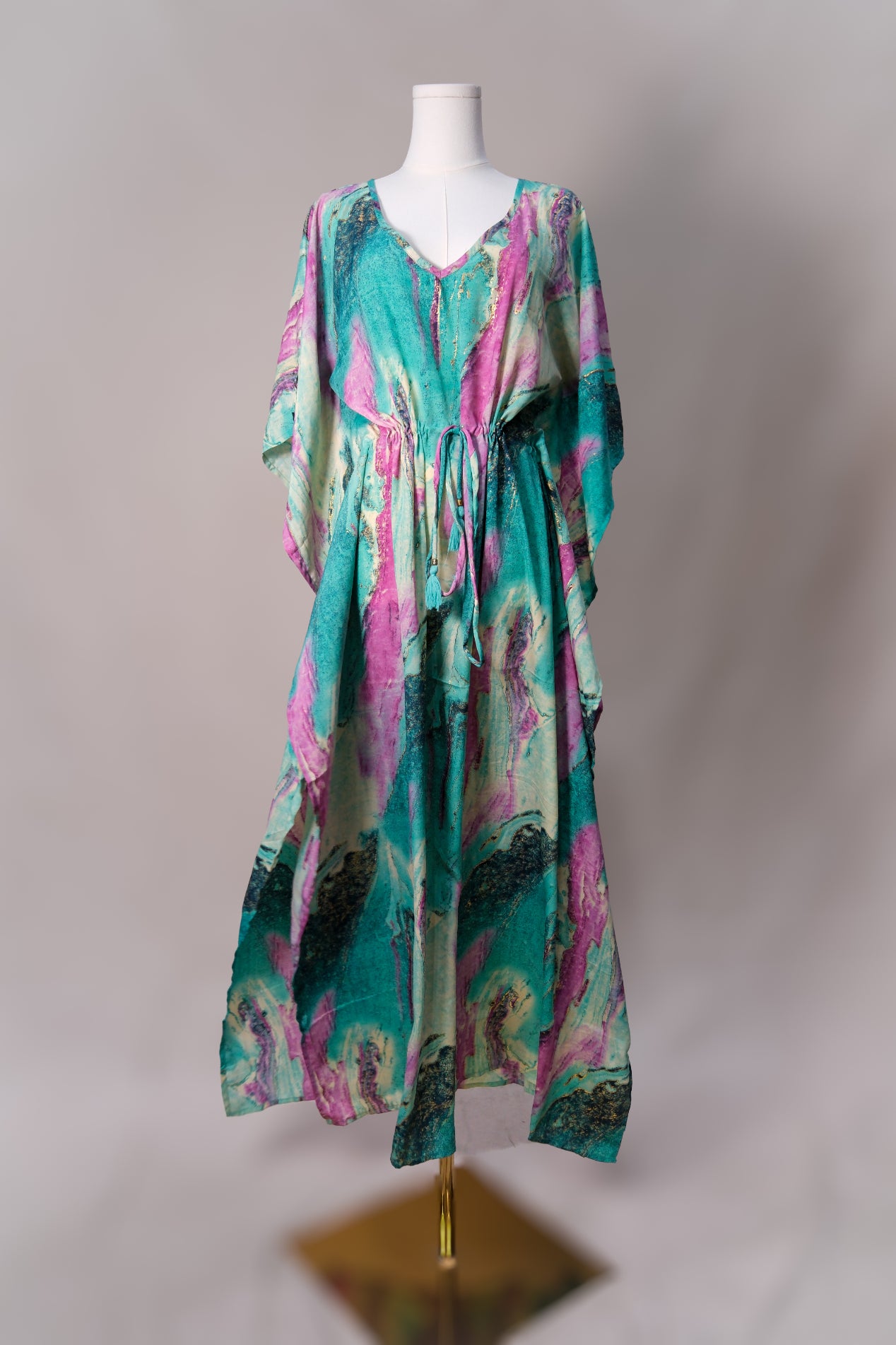Jet Set Silk Kaftan