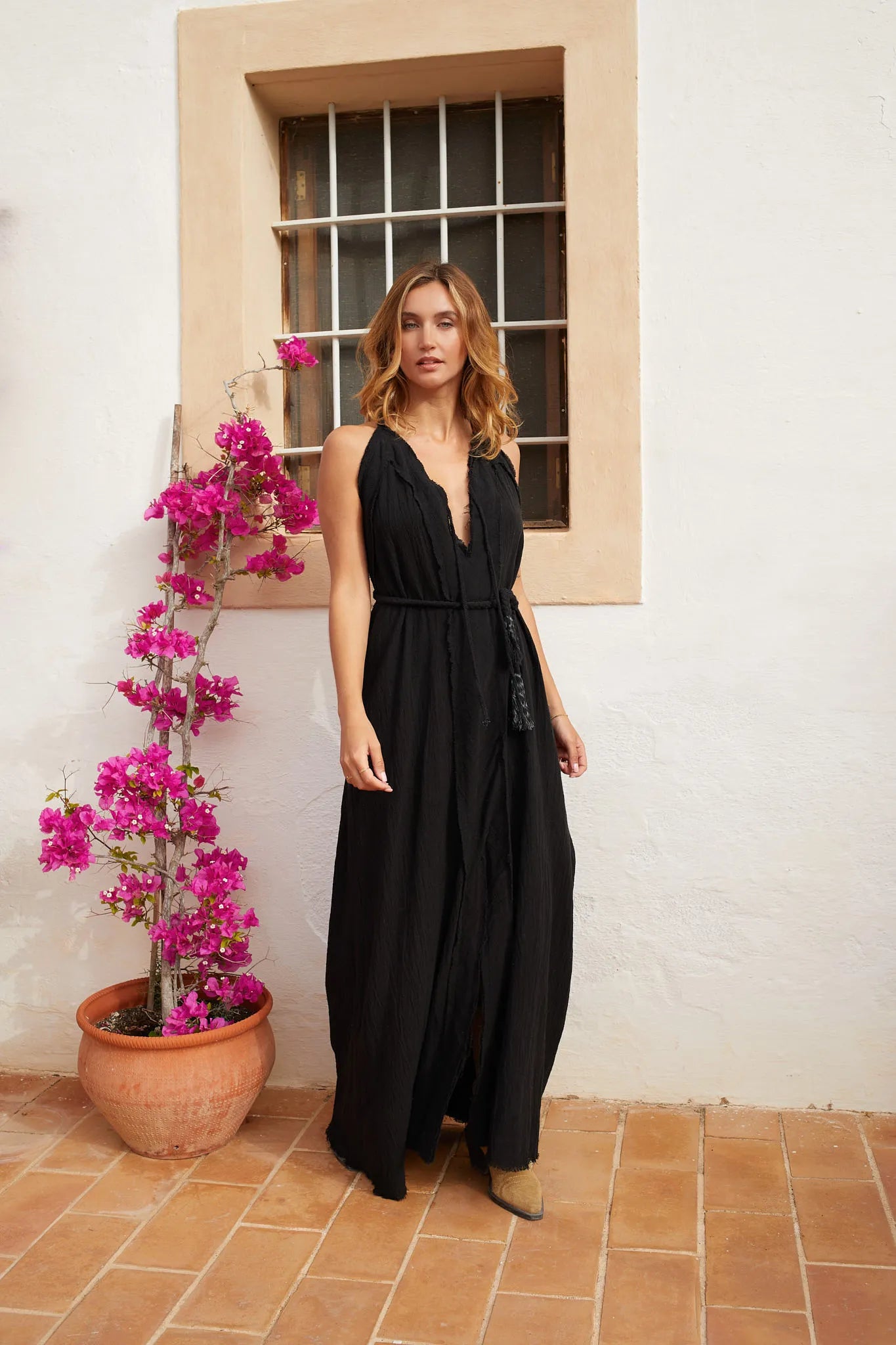 Nina Boho Maxi Dress