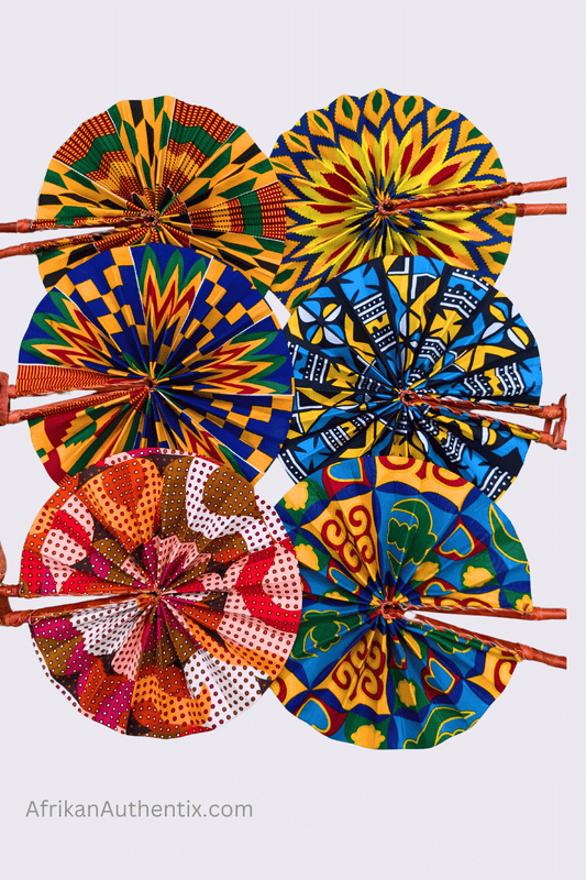 African Folding Fan