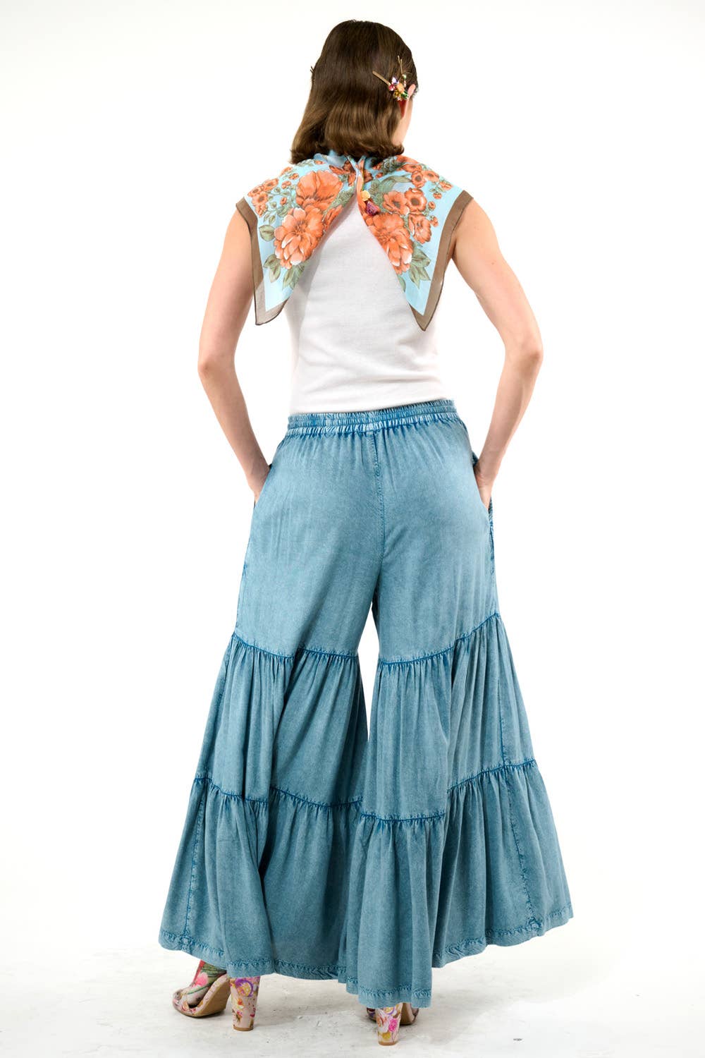 Dreamer Denim Palazzo Pants