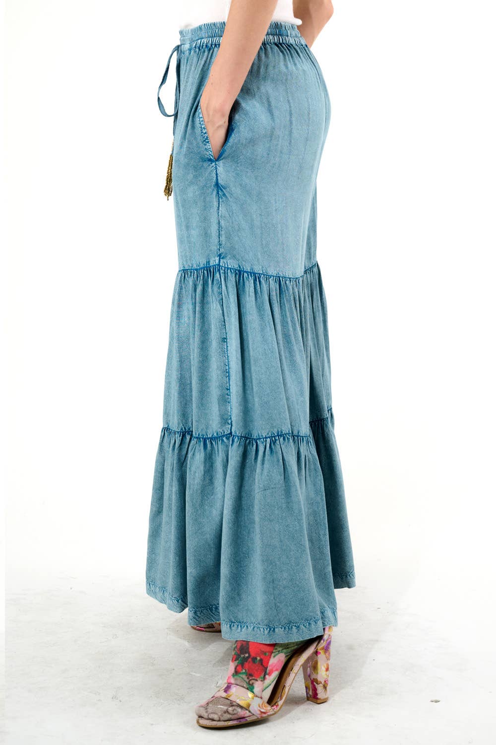 Dreamer Denim Palazzo Pants
