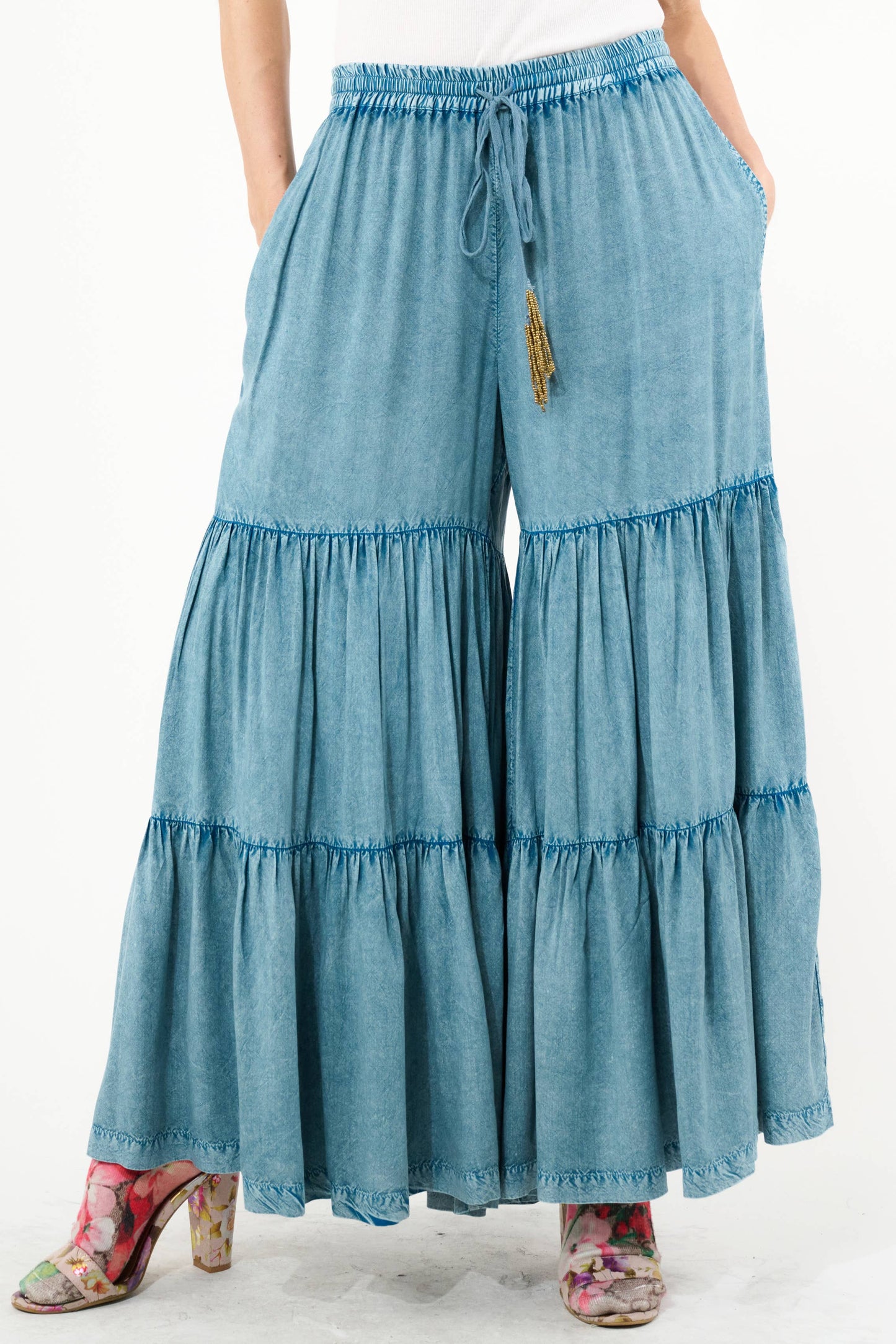 Dreamer Denim Palazzo Pants