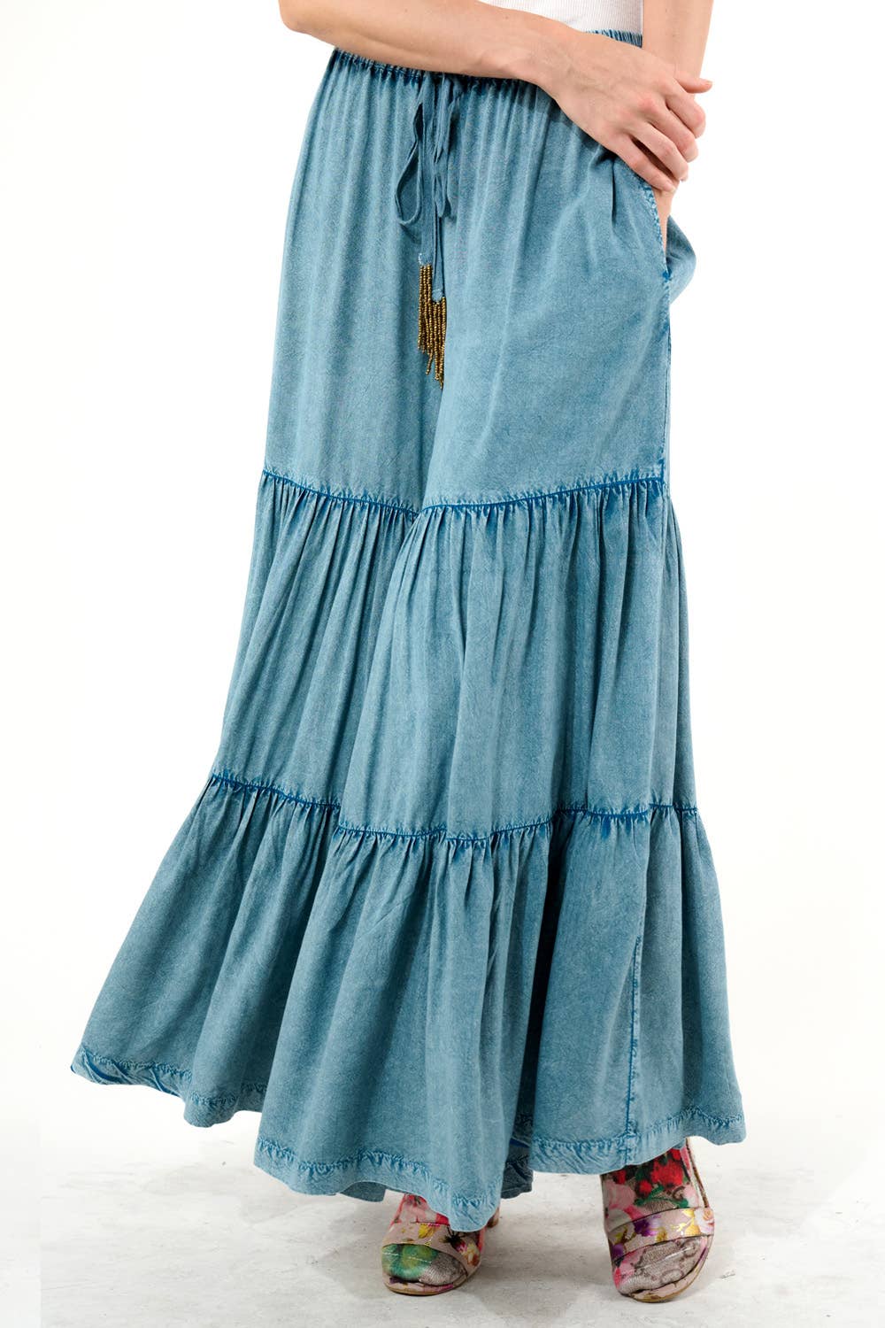 Dreamer Denim Palazzo Pants