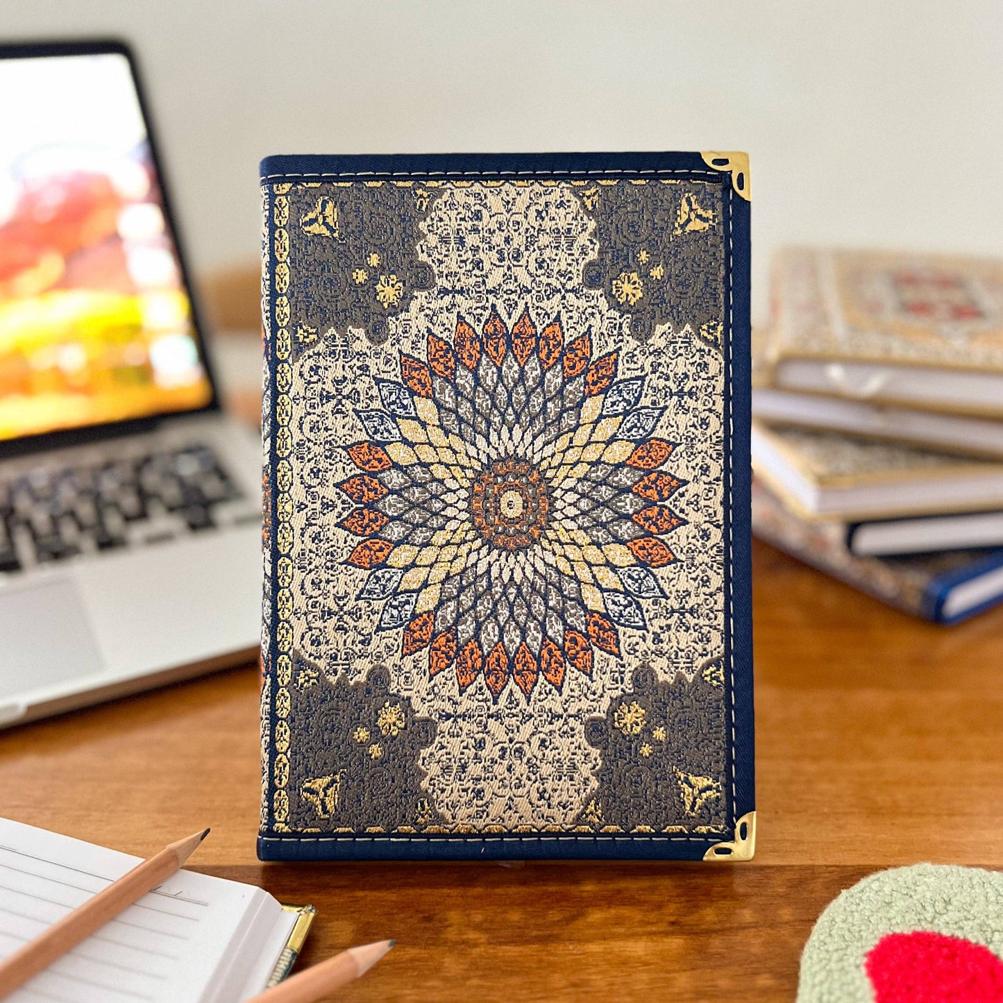 Handmade Notebook - Mandala Design