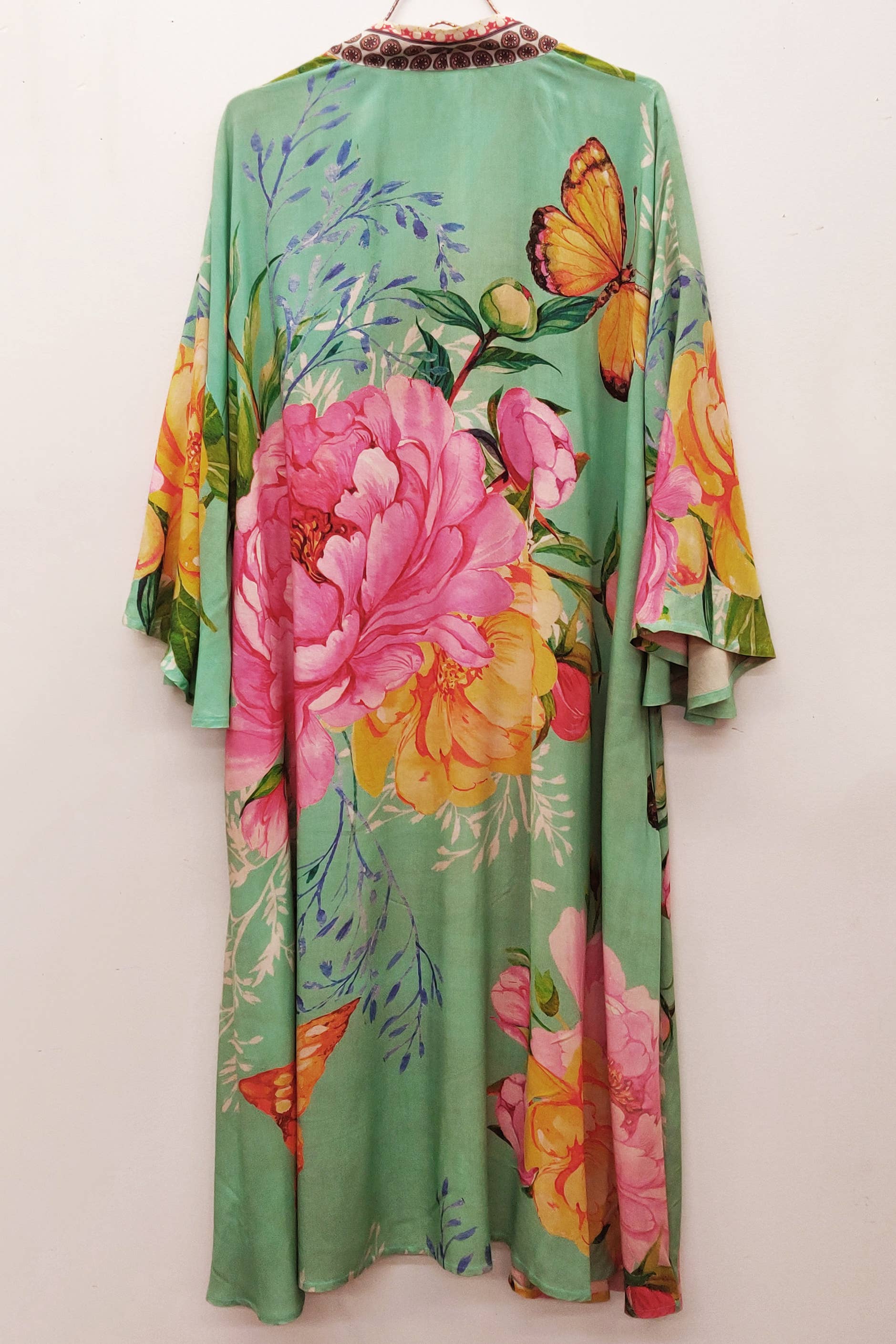 Primavera Kimono / Topper : Vintage Teal / One Size