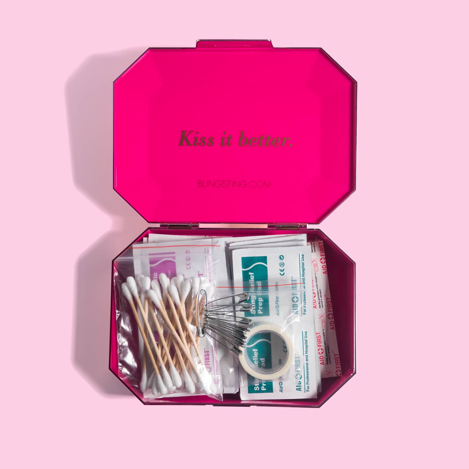 First Aid Kit | Metallic Rose Gold