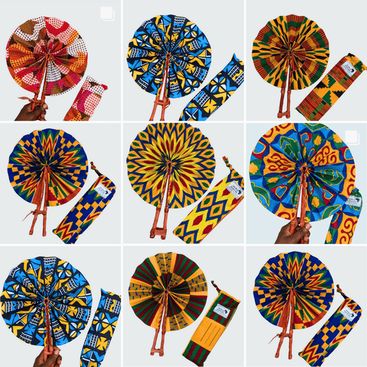 African Folding Fan